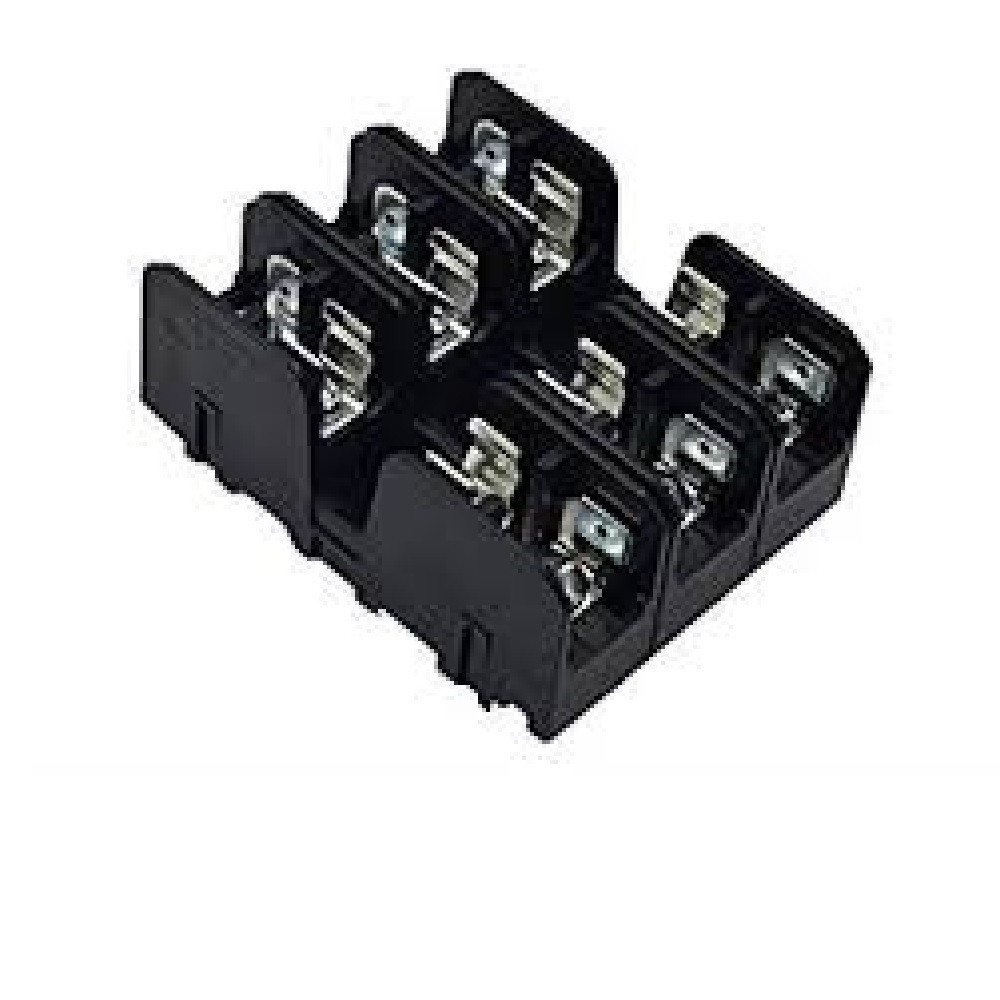 Eaton Cooper Bussmann BM6033SQ Fuse Block, 600 Volts, 30 Amps, Thermoplastic, NEW