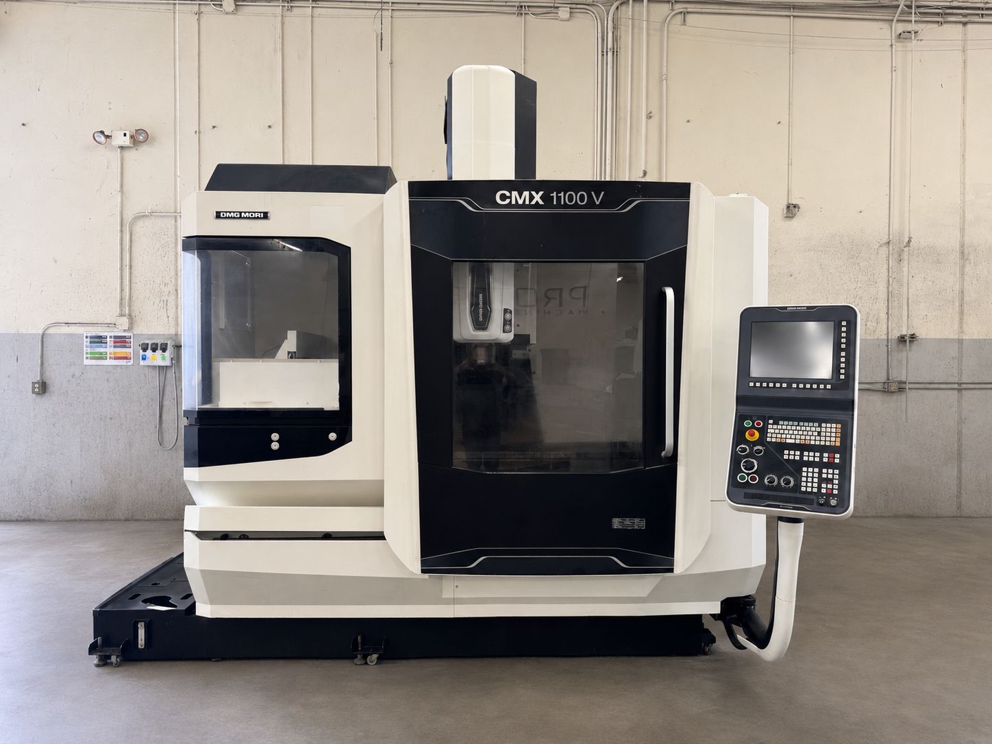 DMG, Mori #CMX-1100V, CNC vertical machining center, 30 automatic tool changer, 43.3" X, 22" Y, 20.1" Z