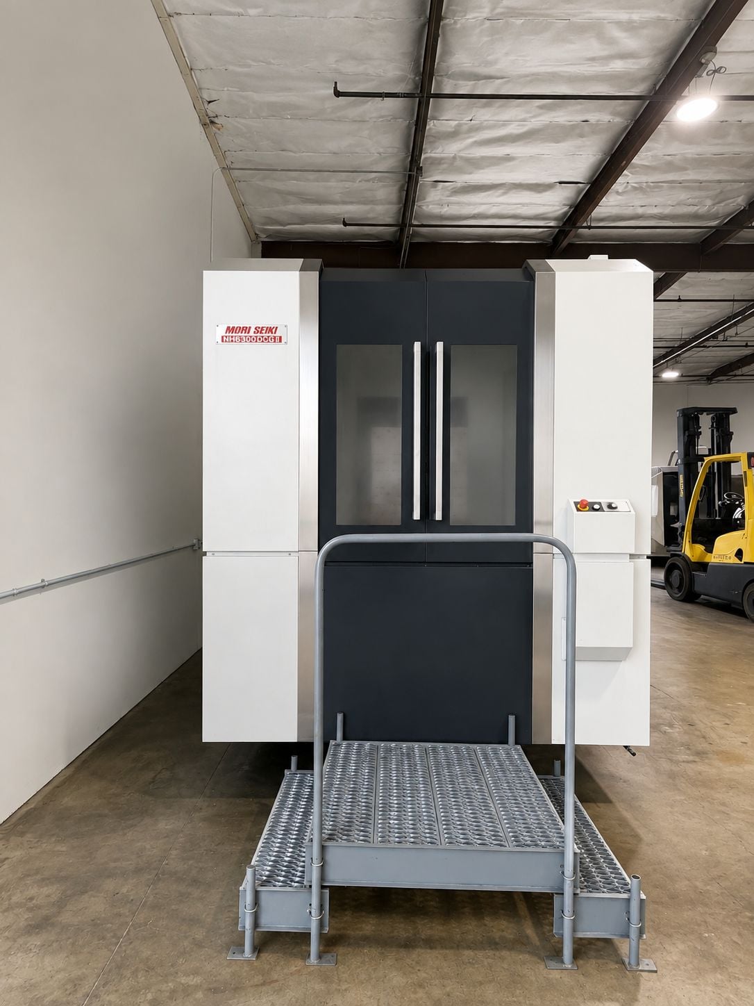 Mori Seiki #NH-6300DCG, CNC horizontal machining center, 120 automatic tool changer, 41.3" X, 35.4" Y, 38.5"