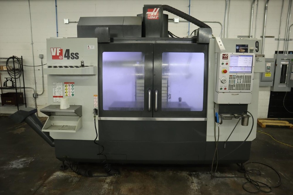 Haas #VF-4SS, CNC vertical machining center, 50" X, 20" Y, 25" Z, 15000 RPM, 30 automatic tool changer