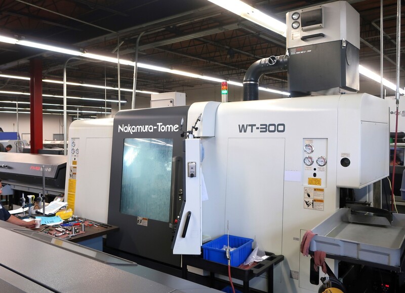 Nakamura -Tome #WT-300MMY, Twin Spindle Twin Turret CNC Lathe, 7.68" X, 30.71" Z, 10.63" turning diameter