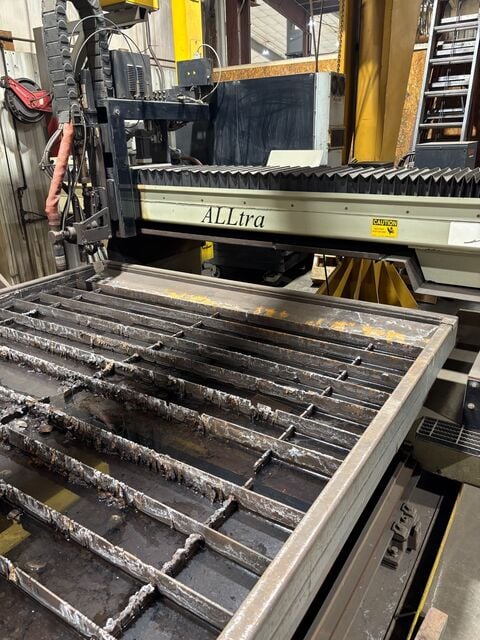 Alltra #PG-14-6RT, CNC Plasma Cutting Table, 6' x 14' table