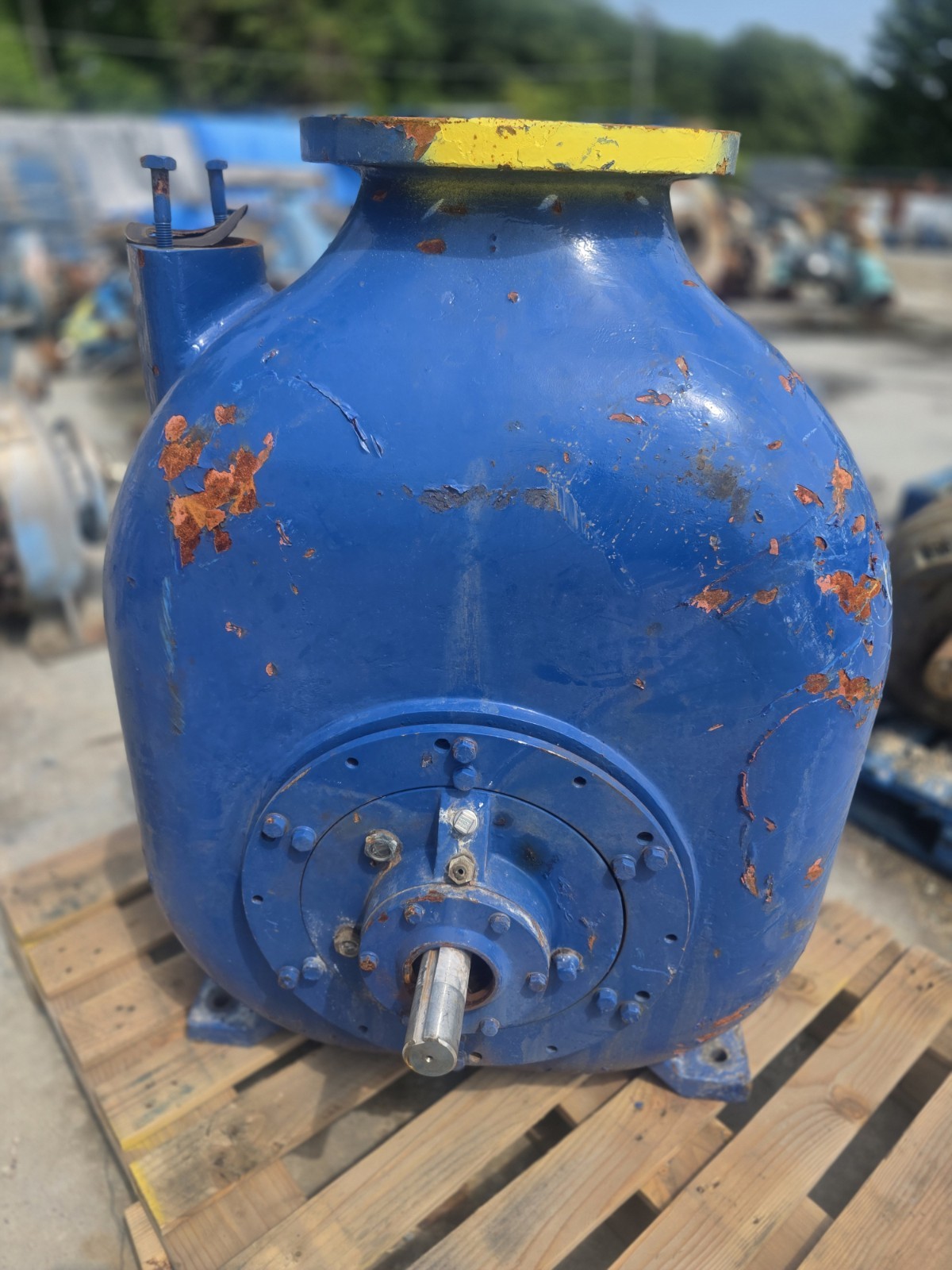10" Curflo #CFGRST10-CI, Self Priming Centrifugal Pump, CD4MCu Duplex