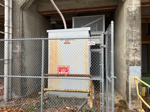 3750 KVA 4160Y/2400 Secondary, Cutler-Hammer #4160Y/2400, Transformer, 4160Y/2400 Volts, Substation