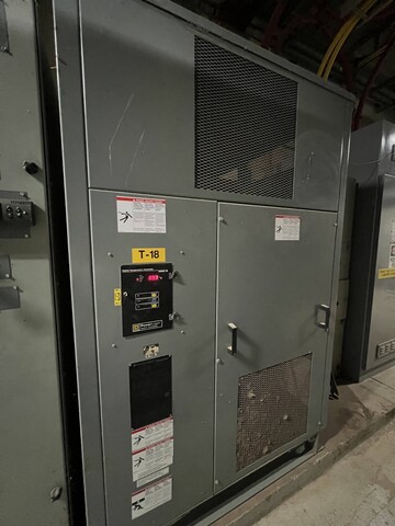1500/2000 KVA 480Y/277 Secondary, Square D #480Y/277, Transformer, Cast Coil, Dry Type