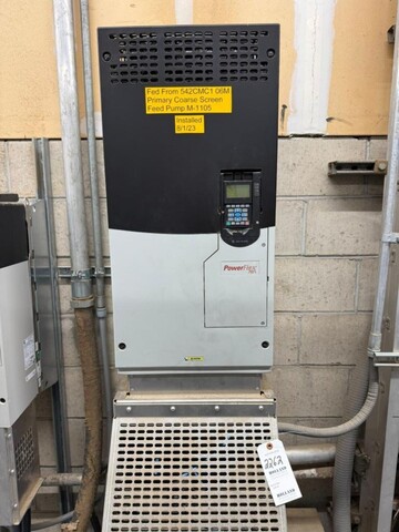 200 HP Allen-Bradley #20G1ANE192JN0NNNNN, powerflex 755 variable frequency dr, 600 Volts