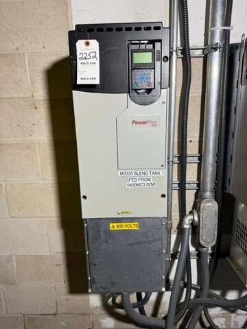 40 HP Allen-Bradley #20G1ANE042JA0NNNNN, powerflex 755 variable frequency dr, 600 Volts