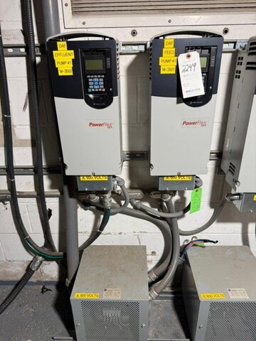 30 HP Allen-Bradley #20G11NE032JA0NNNNN, powerflex 755 variable frequency dr, 600 Volts