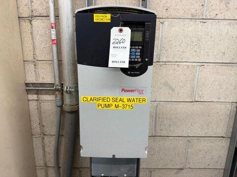 50 HP Allen-Bradley #20G11NE052AA0NNNNN, powerflex 755 variable frequency dr, 600 Volts