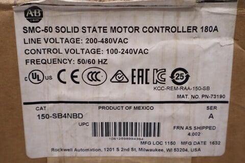 Allen-Bradley #150-SB4NBD, Soft Starter, NEW