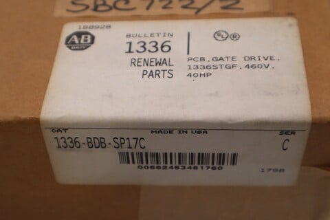 40 HP Allen-Bradley #1336STGF, Variable Frequency Drive, 460 Volts, NEW