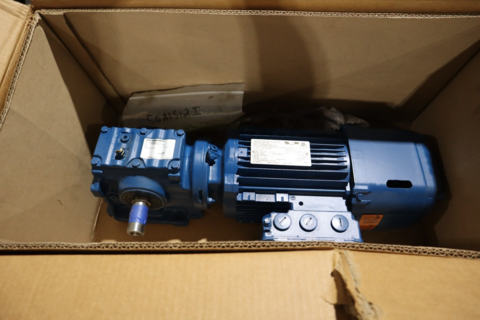 Sew Eurodrive e S47 DRN80M4/BE1HR Helical Worm Gearmotor STOCK H822, NEW