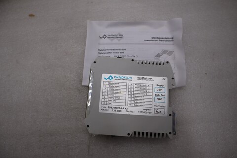 Wandfluh 1202000730 sd6301d20-aa stock #k-1961a