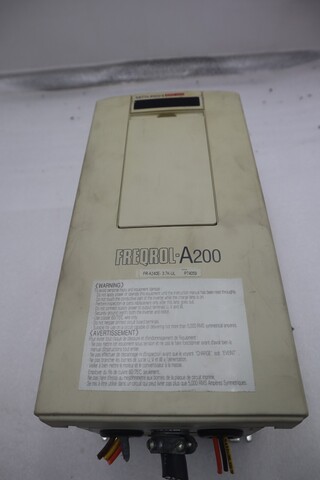 Mitsubishi fr-a240e-3.7k-ul, ac drive 5 hp 3.7 kw drive stock 43
