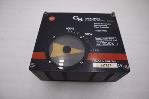 Gs dezurik model p41d stock #5686a
