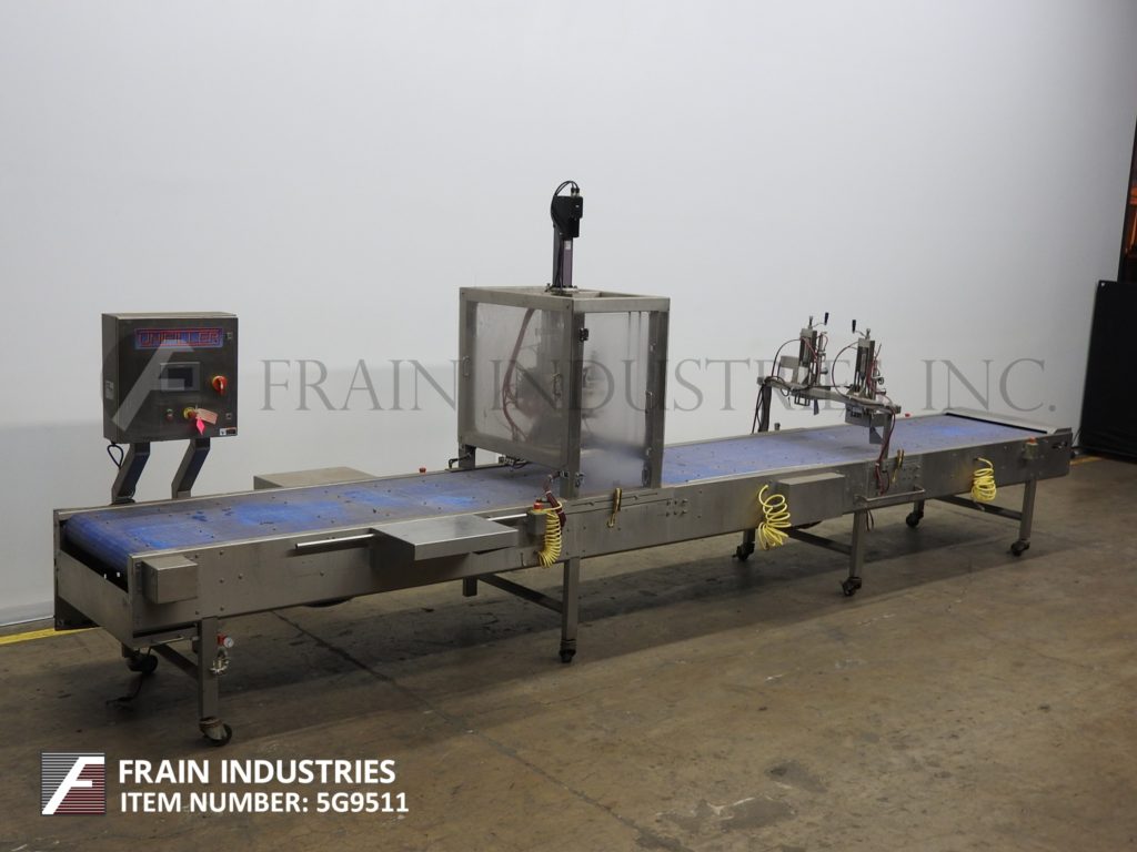 Unifiller, cheese cake finishing, decorating system, 10-30 cheese cakes per min
