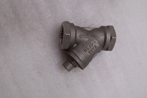 Flomatic yv001110100 valve cv-005-01 stainless steal stock #k-3913a