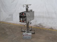 Axon #EZ200, automatic, shrink sleeve applicator rated from 20-80 sleeves or 40-120 neck bands per minute