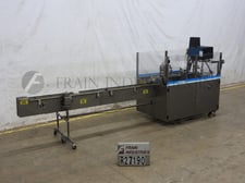 Scandia #HLC, semi-automatic, horizontal, hot melt glue, carton sealer, rated from 5-30 cartons per minute