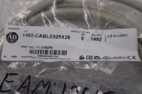 allen bradley 1492-cable025x26 digital c