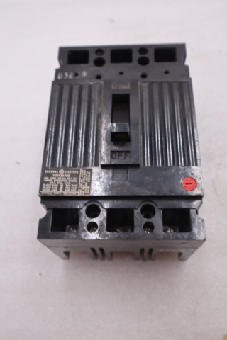 GE TED136100 Molded Case Circuit Breaker 3-Pole STOCK 1013B