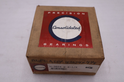 Consolidated h-3024x4-1/4 bearing adapter - new in box - stock gf1274