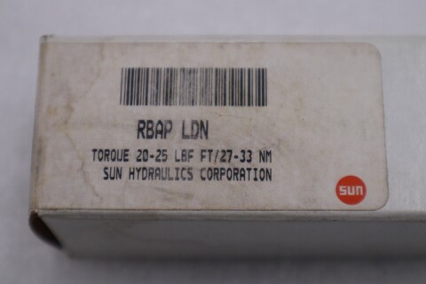 Sundstrand rbap ldn cartridge electro-proportional relief valve - stock gf235a