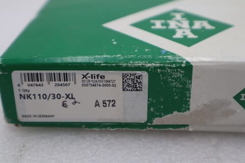 New open box ina nk110/30-xl needle rolling bearing stock k-3433