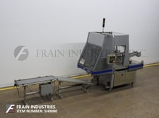 Doboy #7510, automatic, single head, tuck tray former, rated from 10-60 trays per minute