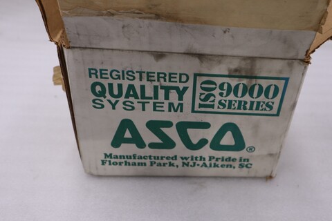 Asco solenoid valve 1/4" 110/120v. coil 8262b210 - new in box - stock gf1372