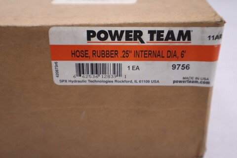 new spx power team 9756 hydraulic hose .25" intern