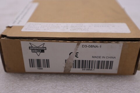 Automation direct d3-dbna-1 plc module stock #l-282a