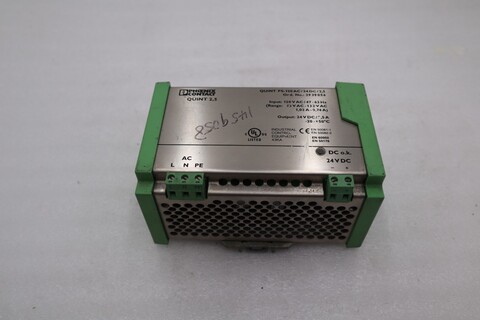 Phoenix contact quint-ps-120ac/24dc/2.5 power supply stock h557a