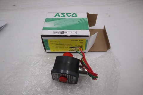 New in box asco ef8017g002 solenoid valve 120vac 60hz stock g557