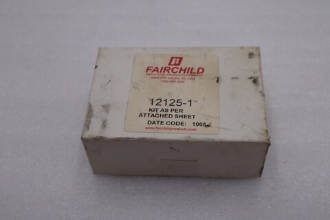 NEW Fairchild 12125-1 Regulator Repair Kit 121251 STK K322A
