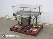 34" wide x 4.9' long, Hi-Speed #1.4 MFDA, automatic, magnetic flow, lane divider rated from 100-300 feet per