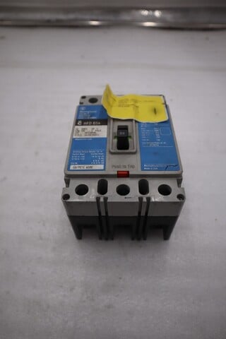Cutler Hammer Westinghouse HFD3050L Breaker 50 Amp 600 Vac STK CC224