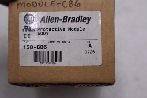 Allen-Bradley bradley 150-c86/ 150c86 accessory module protective - stock gf182a