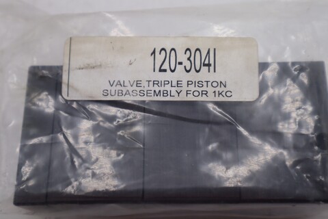 Valve Triple Piston Subassembly For 1KC 120-3041 #K-1864