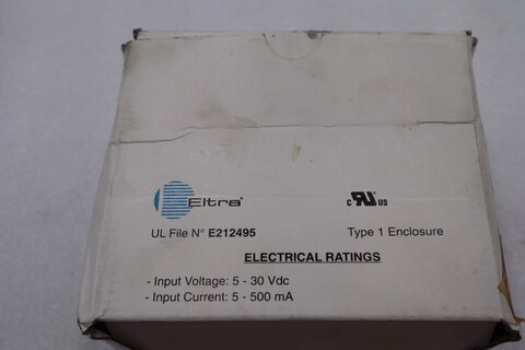 Eltra el40g1000z5l6x3pr1,5 enclosure 30 vdc 500 ma rotary encoder new #2893