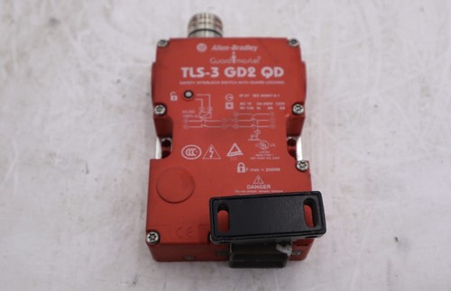 Allen Bradley Guardmaster TLS-3 GD2 QD SAFETY Interlock Switch TLS3GD2QD L-159