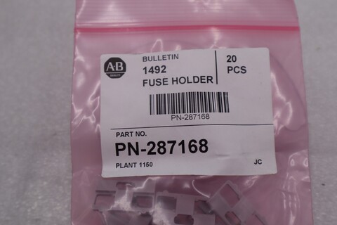 LOT OF 5 Allen-Bradley Bulletin 1492 Fuse Holder PN-287168 PLant 1150 #3496