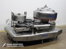 Federal, automatic, Stainless Steel, Monoblock system with 64 head rotary gravity filler and 32 head rotary