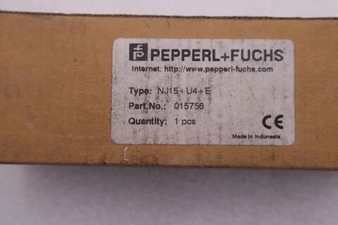 New pepperl & fuchs nj15u4e proximity switch 015756 nj15u4e stock k-730a