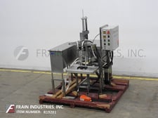 Kiss #THPDF236PM, 2 head semi-automatic positive displacement fillin, adjustable volumetric fill