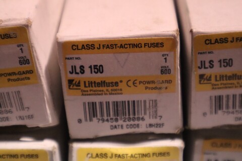 Image for Little Fuse JLS150/ JLS 150 Powr-Gard Class J fuse 150amp STOCK 5808