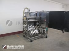 Raque #PF2.5-4, automatic, Stainless Steel, 4 head piston filler, up to 72 cycles per minute
