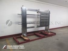 Image for 765 sq.ft., APV / SPX #SR310, stainless steel plate and frame heat, 150 psi, 205 plates