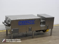 9 sq.ft. Crepaco #HD, Stainless Steel, continuous, double cylinder, scrape surface heat exchanger (2