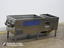 Crepaco #HD, Stainless Steel, continuous, double cylinder, scrape surface heat exchanger